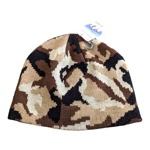 JOHN KENT CAMOUFLAGE BEANIE  KNIR HAT  WINTER HAT ONE SIZE--8320A